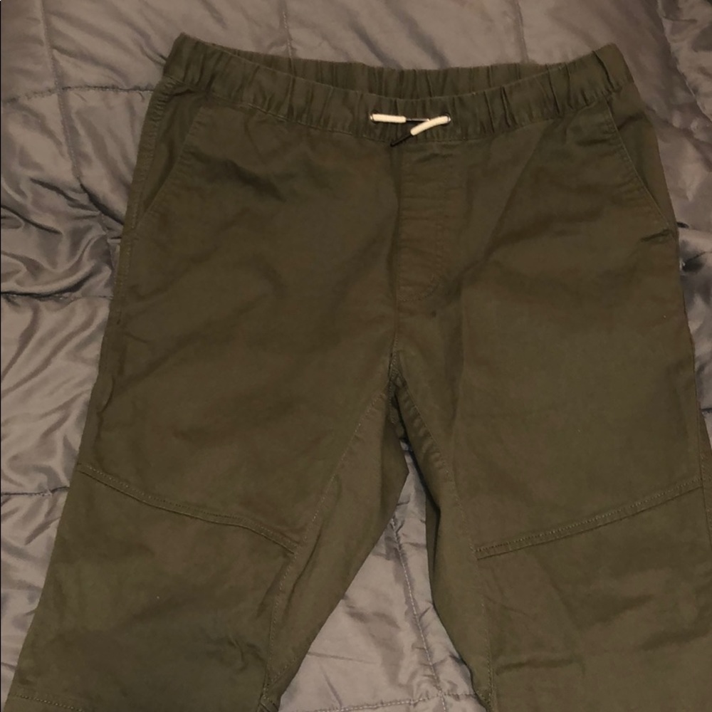 H&M green joggers